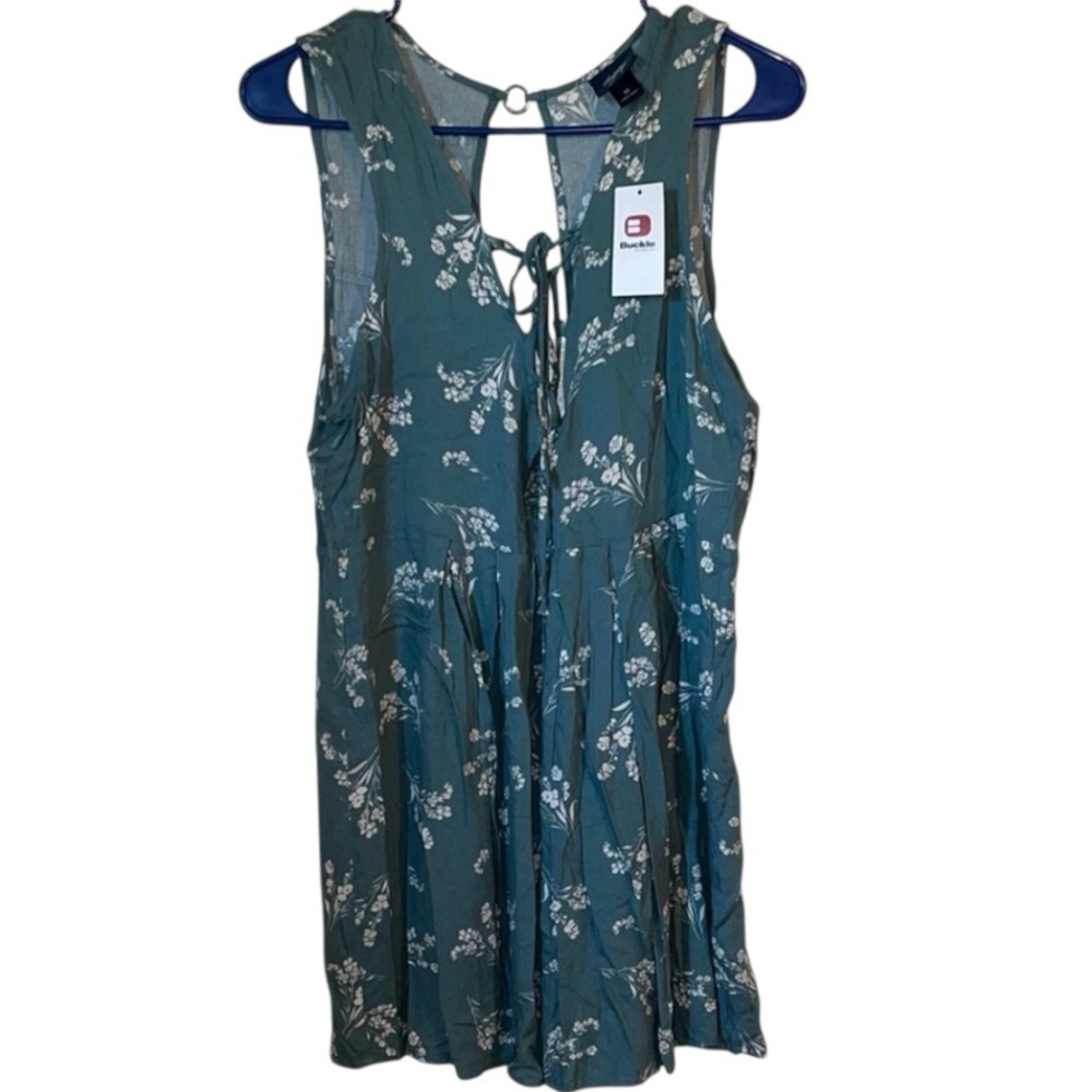 🌺NWT: DAYTRIP LACE UP FRONT OPEN BACK MINI DRESS/TUNIC